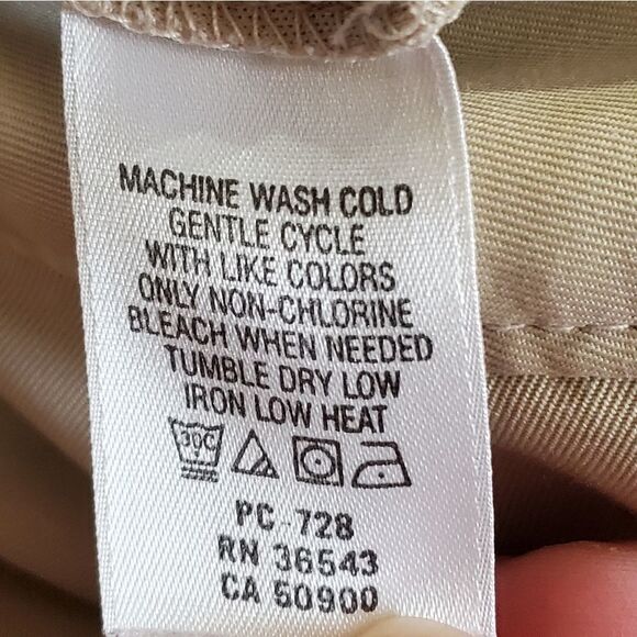 🔺️Izod XFG Cream Cargo Skort w/Pockets Size 12 - Picture 11 of 15